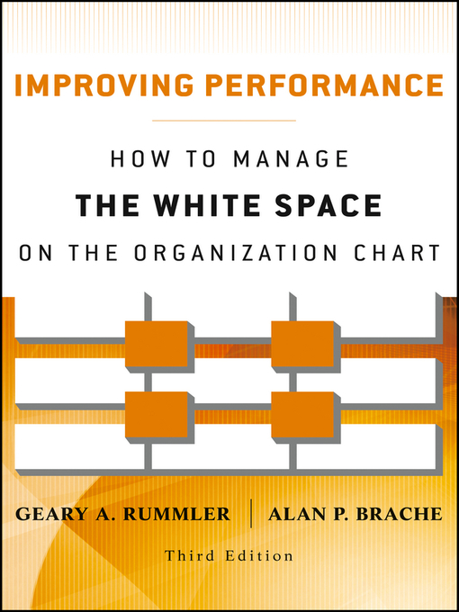 Title details for Improving Performance by Geary A. Rummler - Available